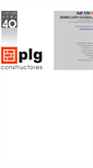 Mobile Screenshot of plgconstructores.com